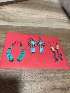Southwestern Earring Bundle - 3 Pairs